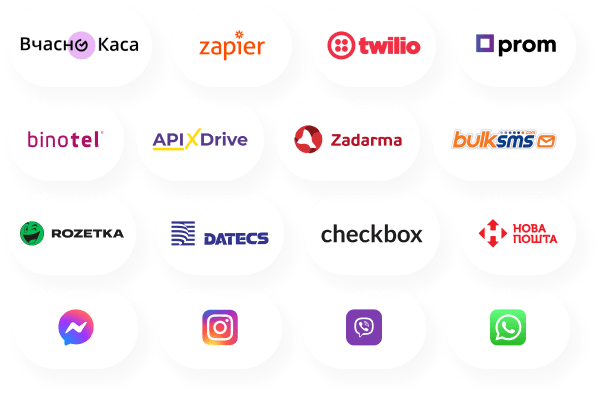 Інтеграції RO App