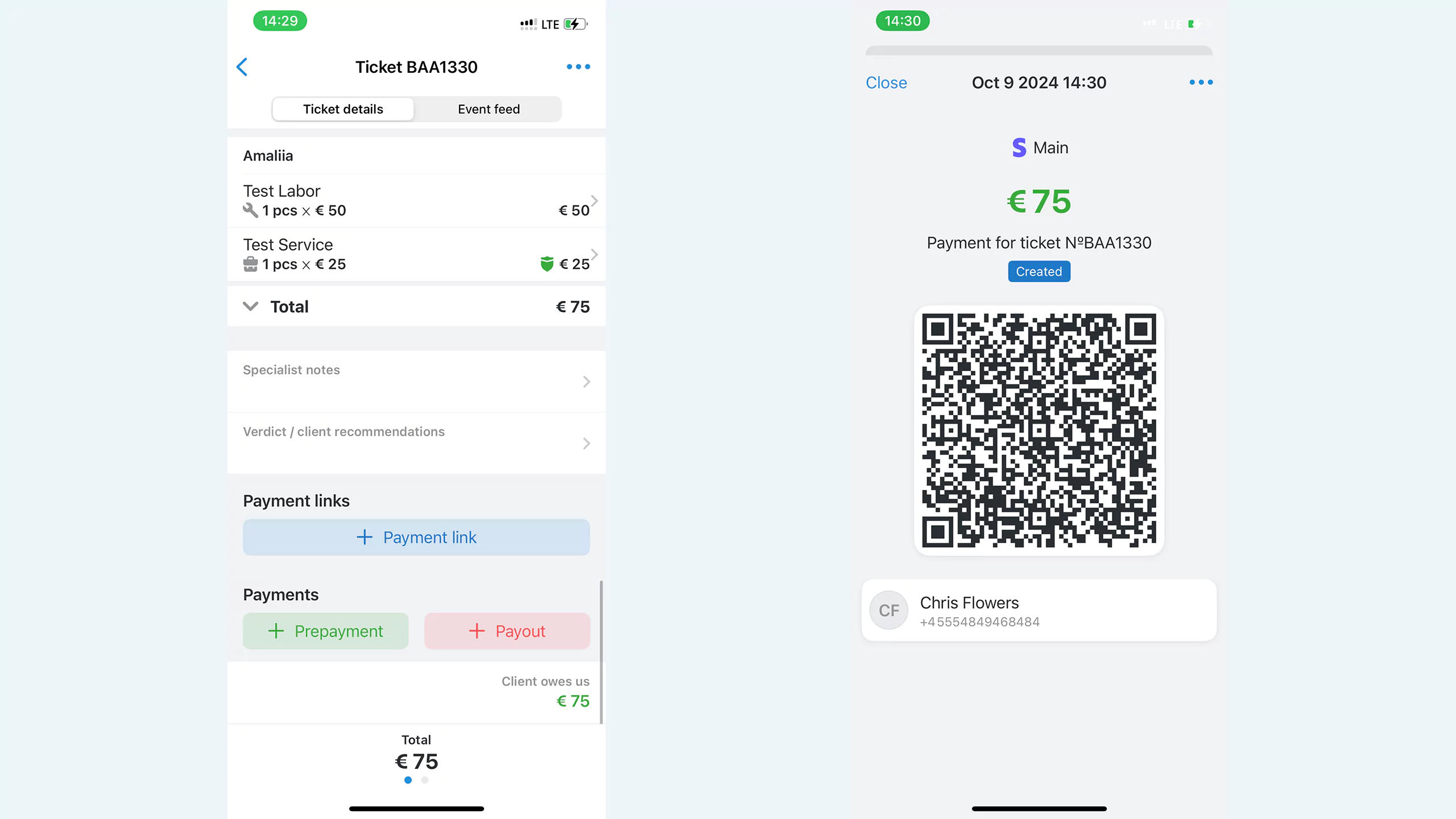 Processing jobs with the RO App App