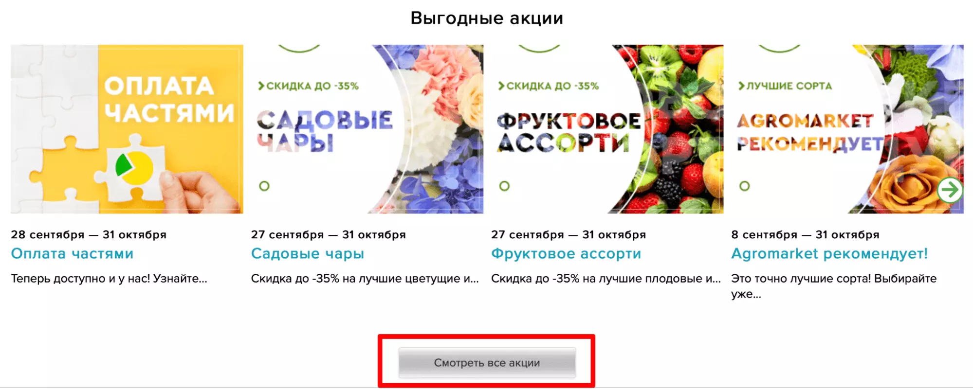 Плохой пример кнопки на сайте