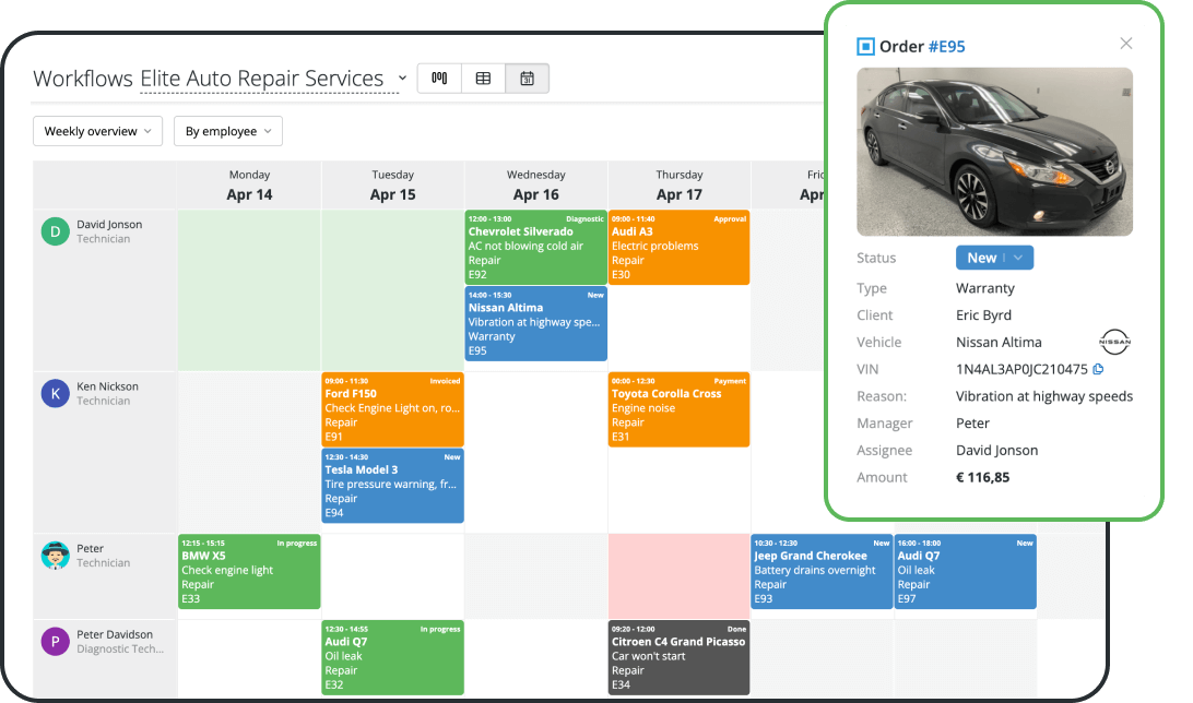Scheduling Tools That Maximise Car Repair Shop Output