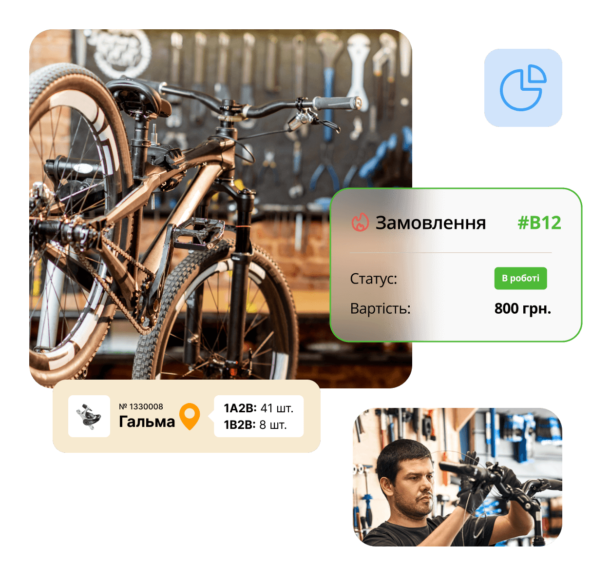 Програма для магазину велосипедів