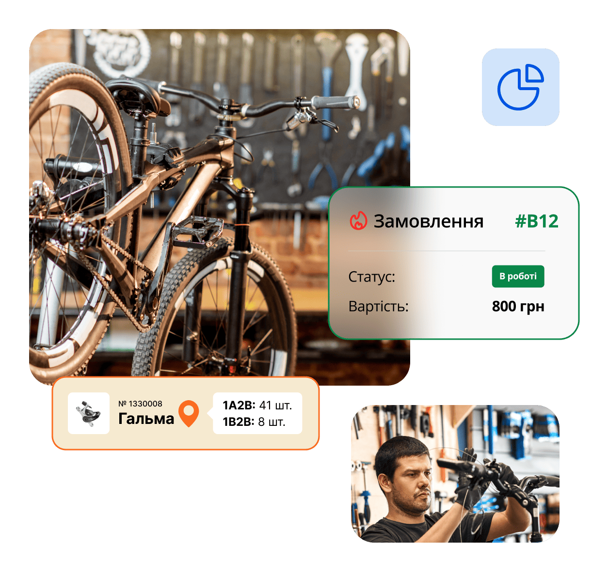 CRM для веломайстерні