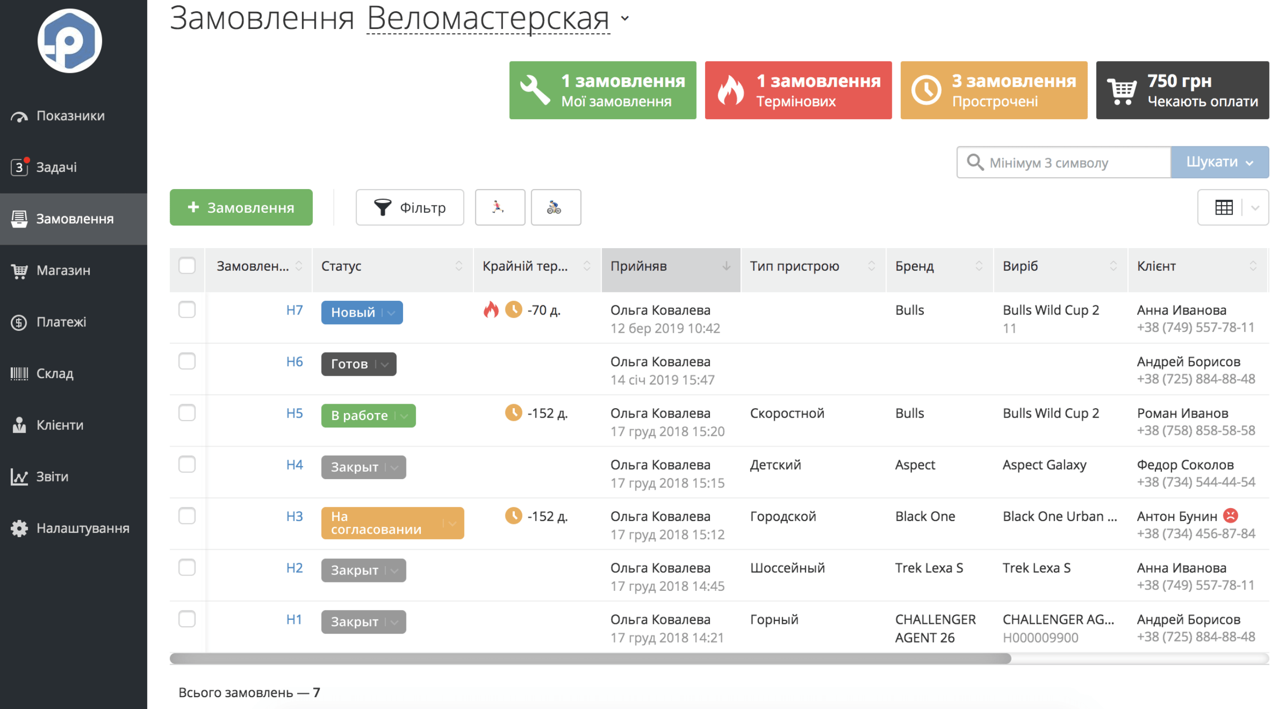 Внедрите систему учета