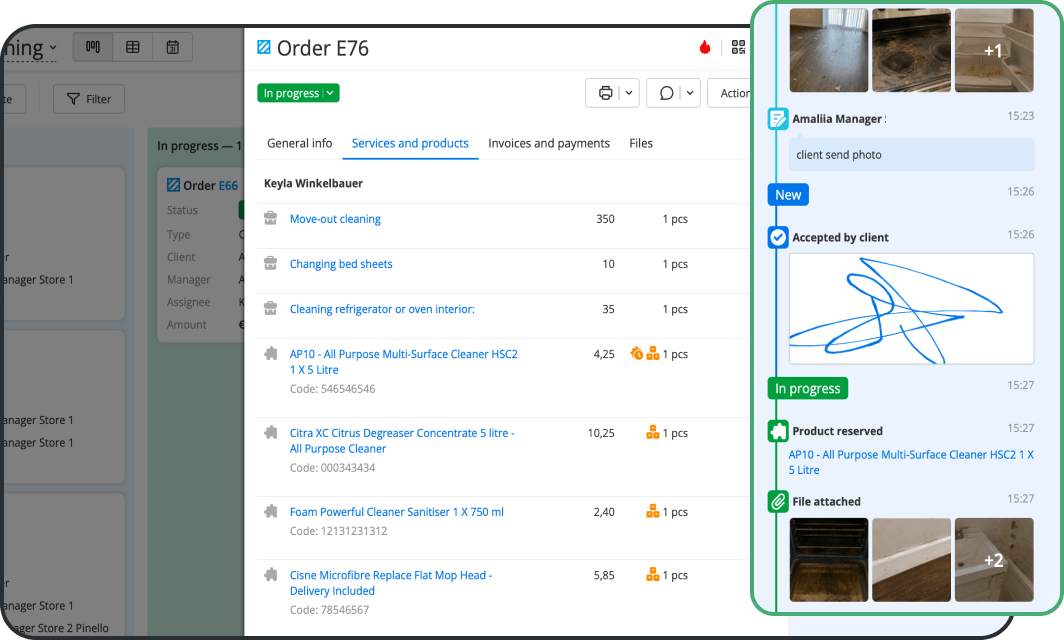 Realiza un seguimiento de cada limpieza con el software de gesti&oacute;n de trabajos de limpieza