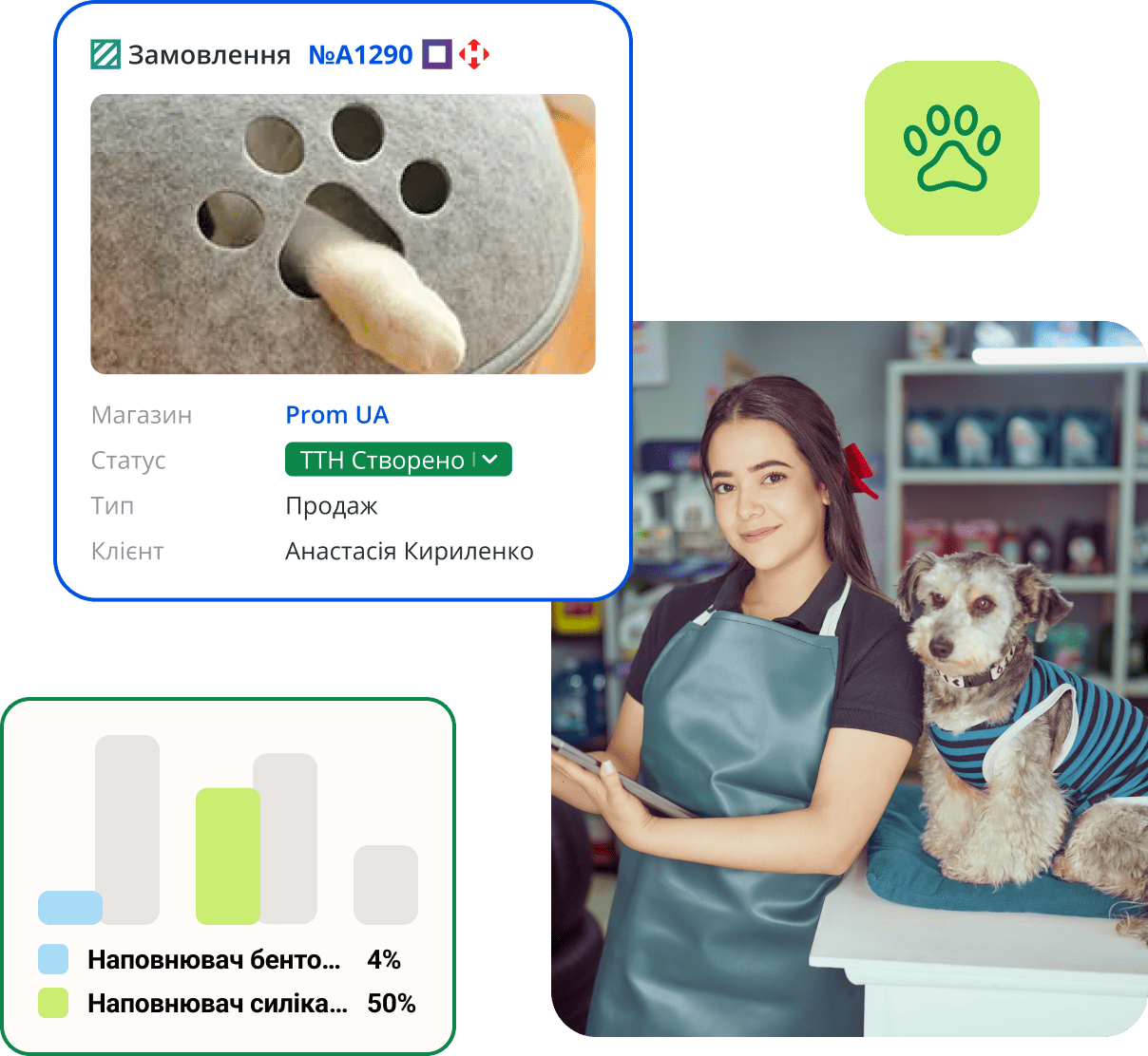 Програма для зоомагазинів і ветеринарних аптек