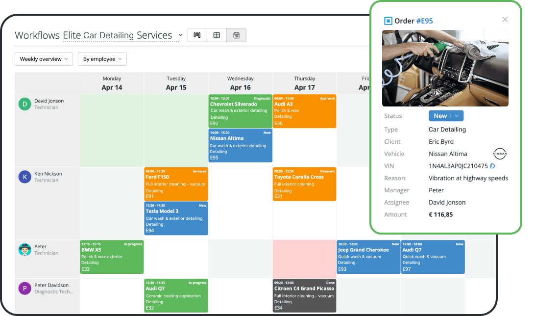 Auto Detailing Appointment Management Made Easy