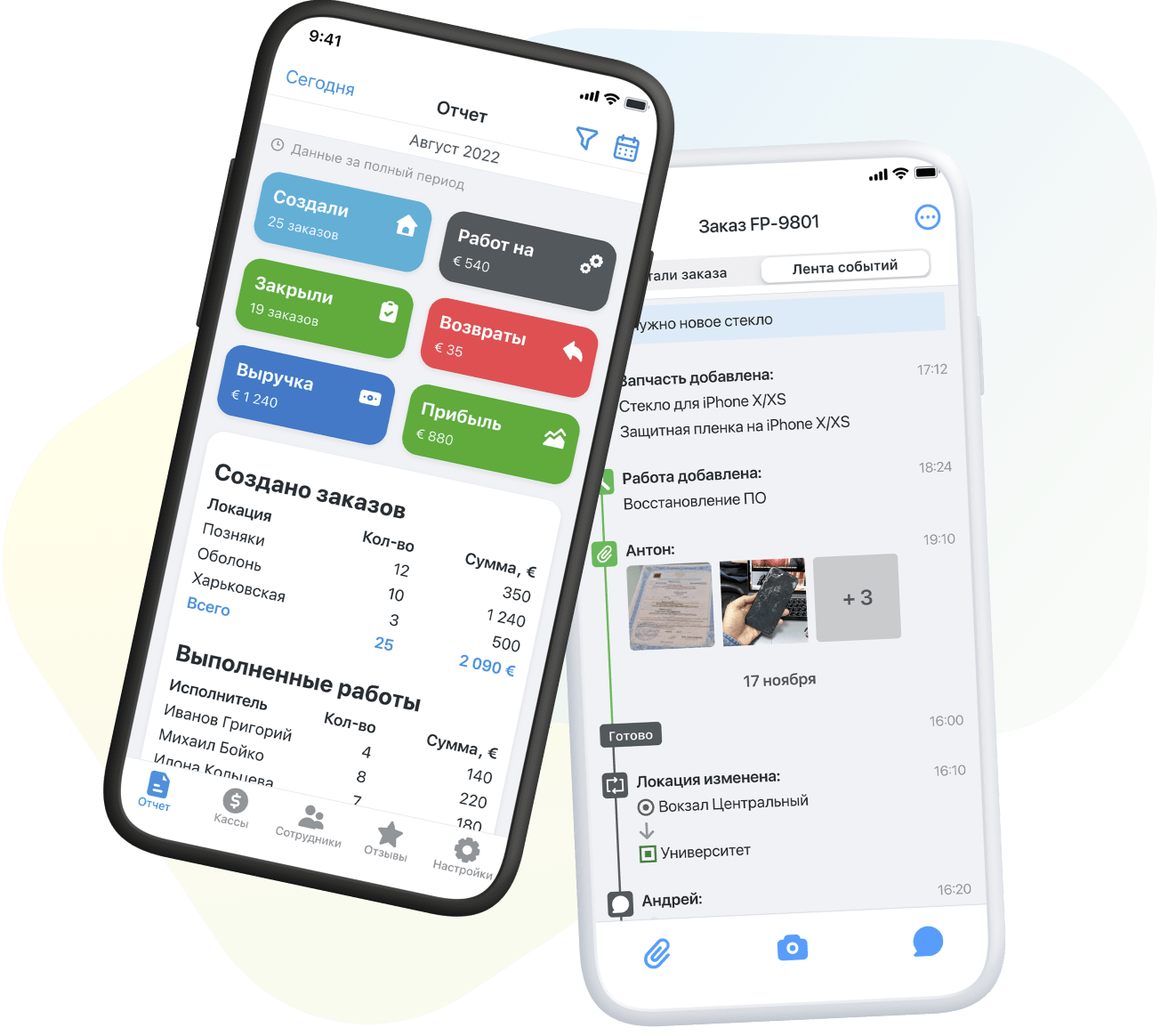 Приложения для руководителей и сотрудников Приложения для руководителей и сотрудников