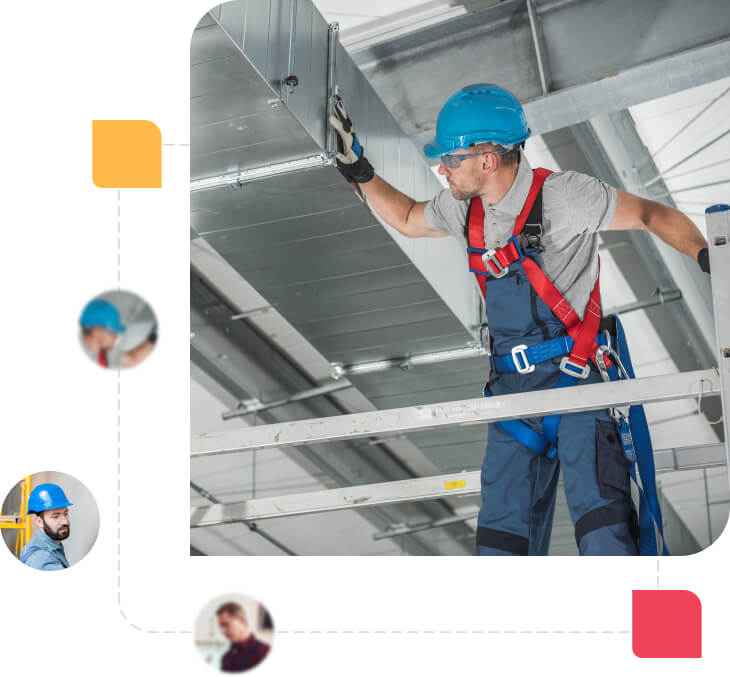 Управление компаниями по обслуживанию систем отопления, вентиляции и кондиционирования