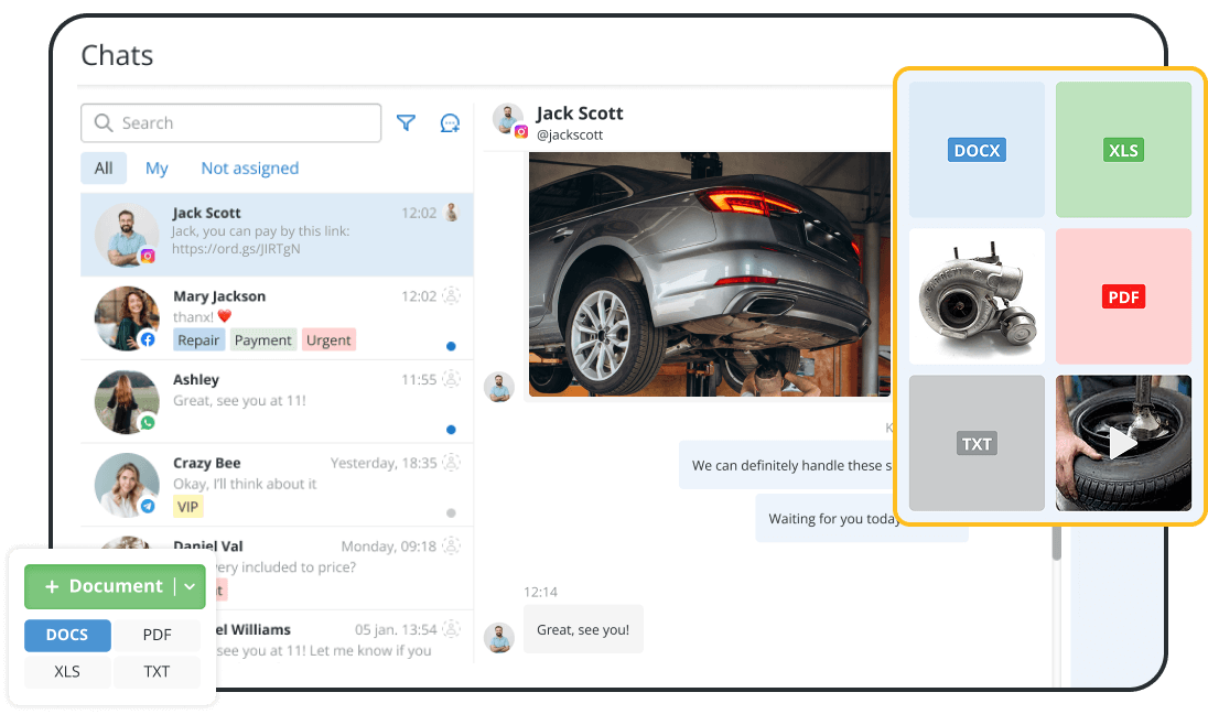 Customer Communication and CRM Tools for Garage Service Businesses
