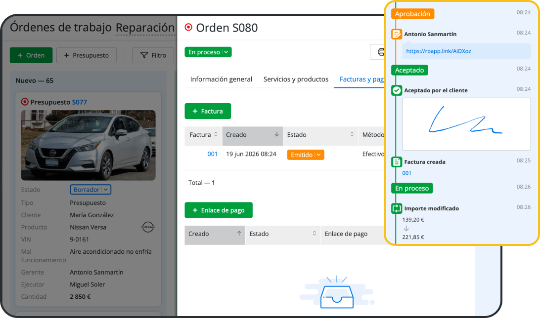 Simplifique su flujo de trabajo con software de &oacute;rdenes de trabajo y facturaci&oacute;n