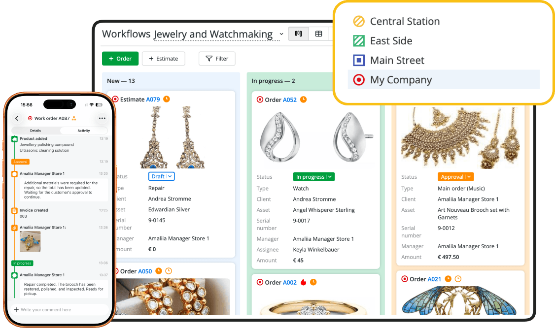 Jewellery Repair Software That Tracks Every Job from Take-In to Collection
