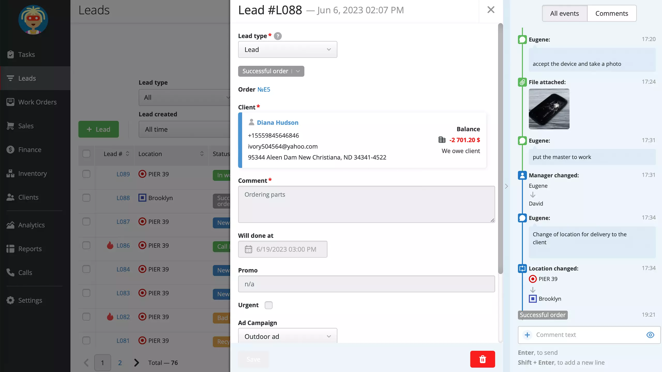 2. Your sales funnel is leaking.