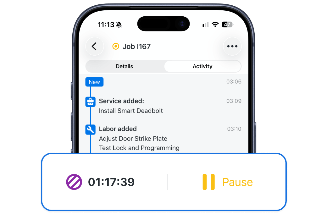 The App for Locksmiths Who Run Their Day from the Van