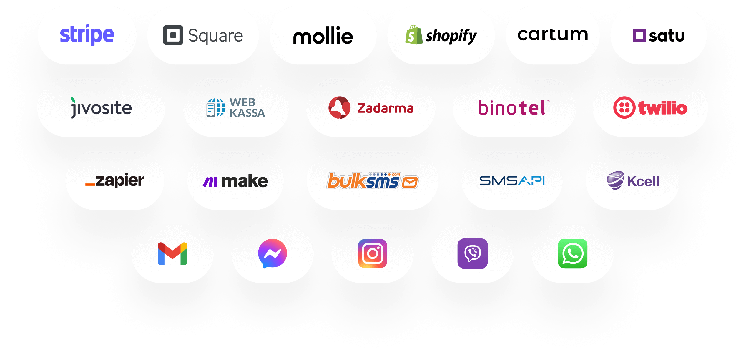 Direct Integrations with Local and Global Services