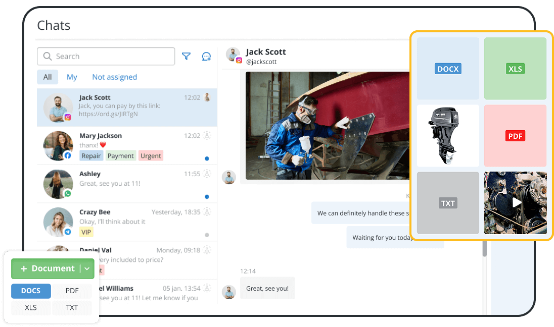 Software CRM de mantenimiento de yates y embarcaciones para fidelizar a sus clientes
