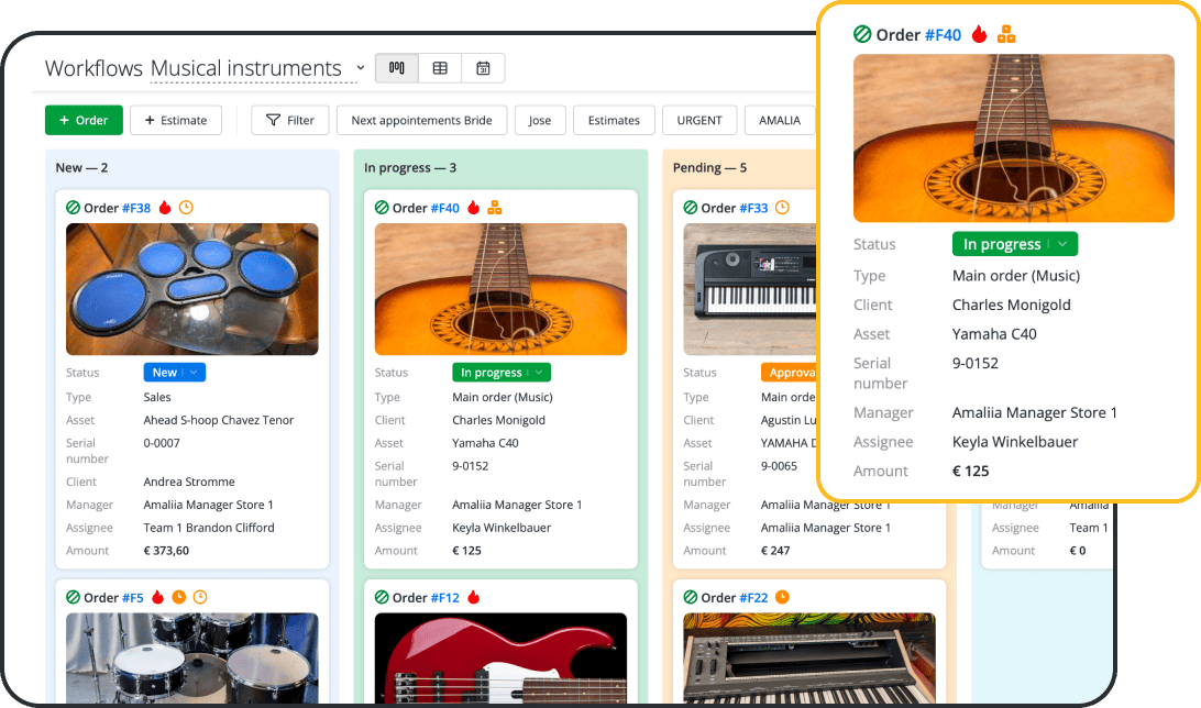 Sistema POS para Lojas de Instrumentos Musicais