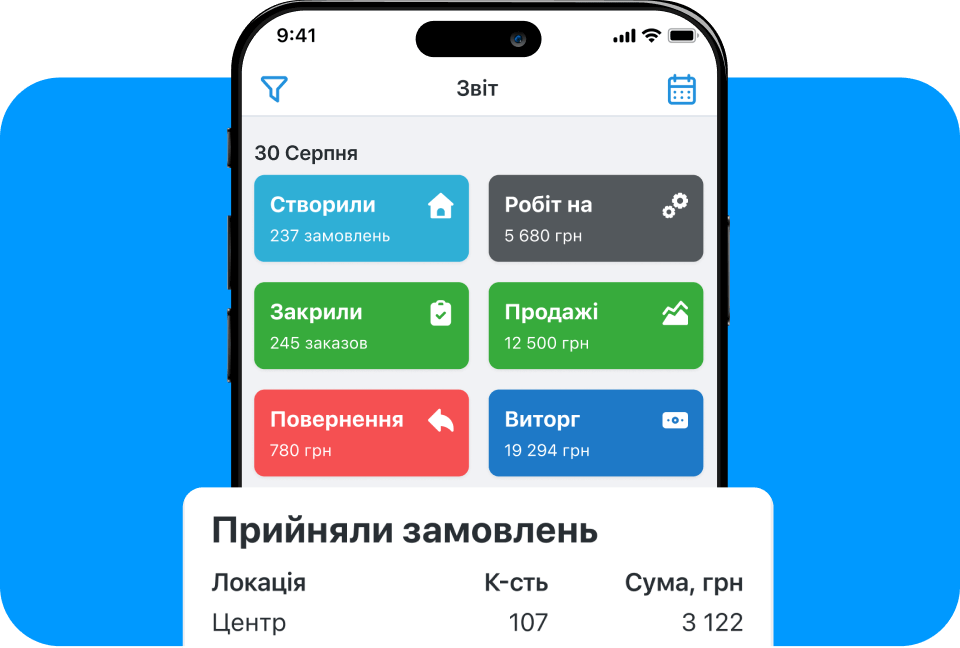 Мобільний додаток RO App Директор