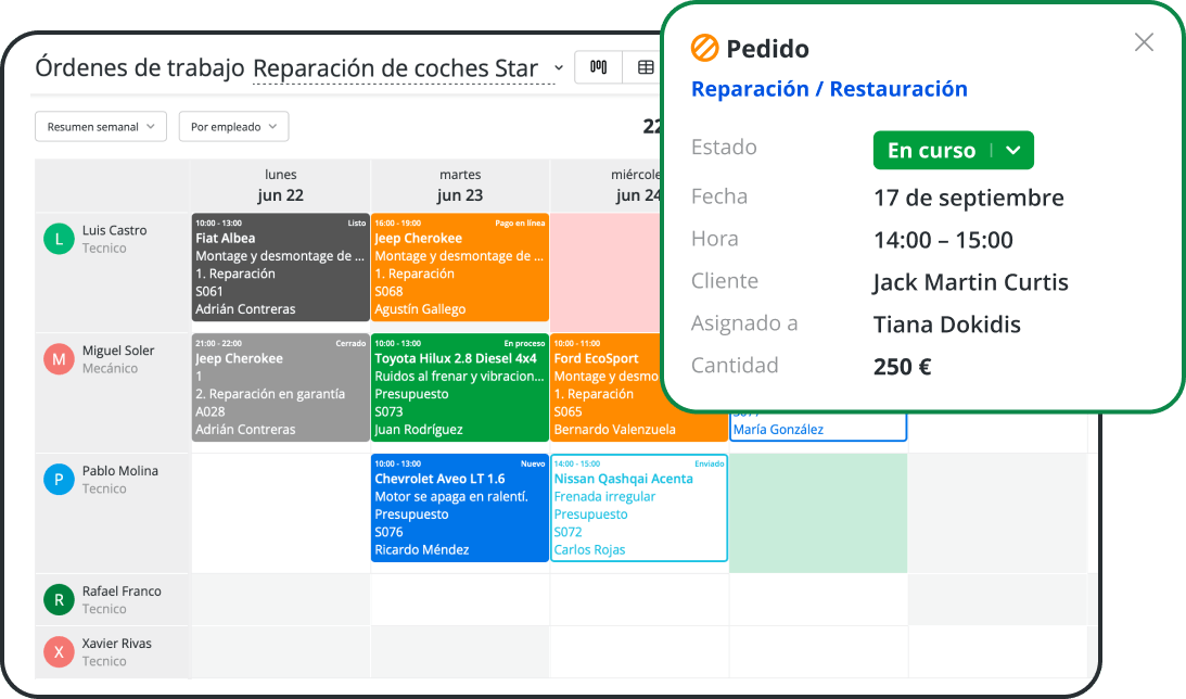 Coordina a tus t&eacute;cnicos de forma m&aacute;s eficiente con software para planificar trabajos