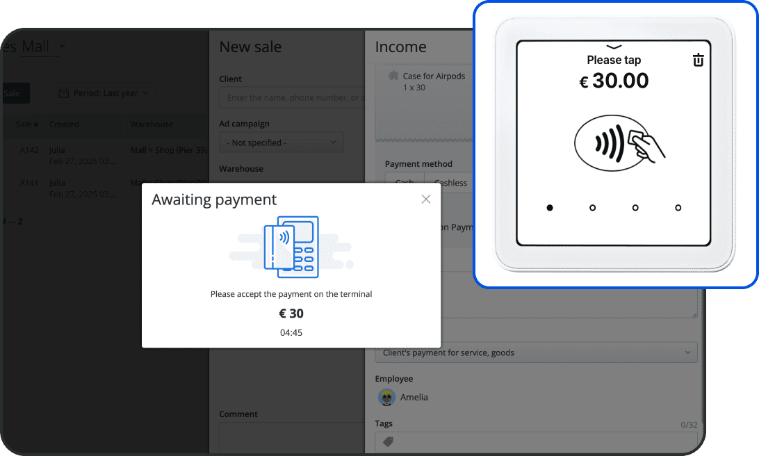 Pagos omnicanal (en l&iacute;nea y en persona)