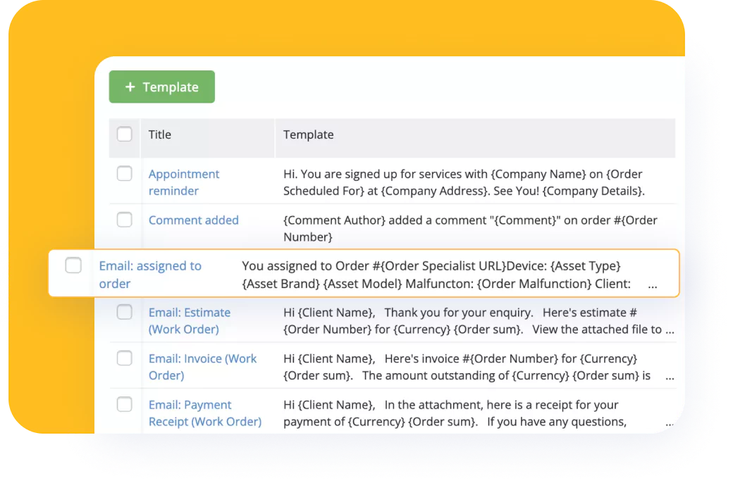 Automatic Notifications for Your Customers and Entire Team Automatic Notifications for Your Customers and Entire Team