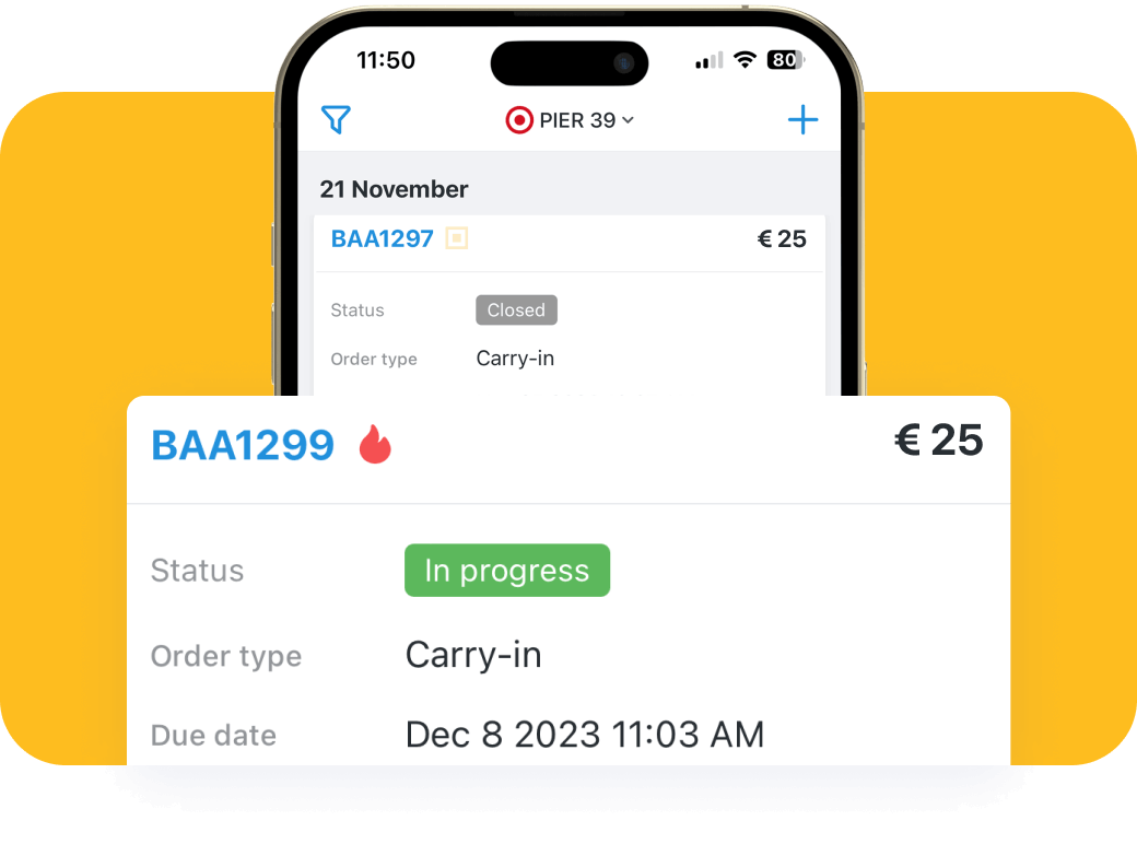 RO App Work Orders app