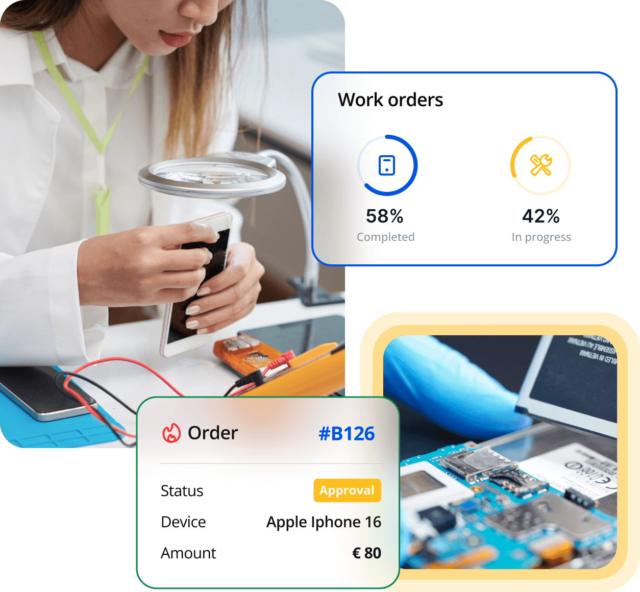 Software para tiendas de reparación de teléfonos