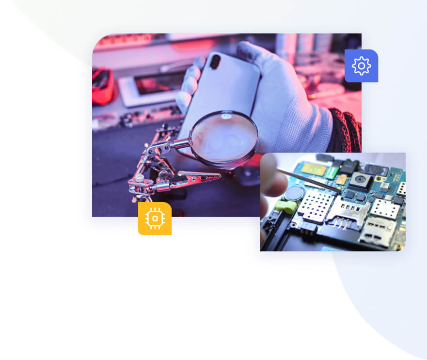 Программа для сервисов по ремонту телефонов