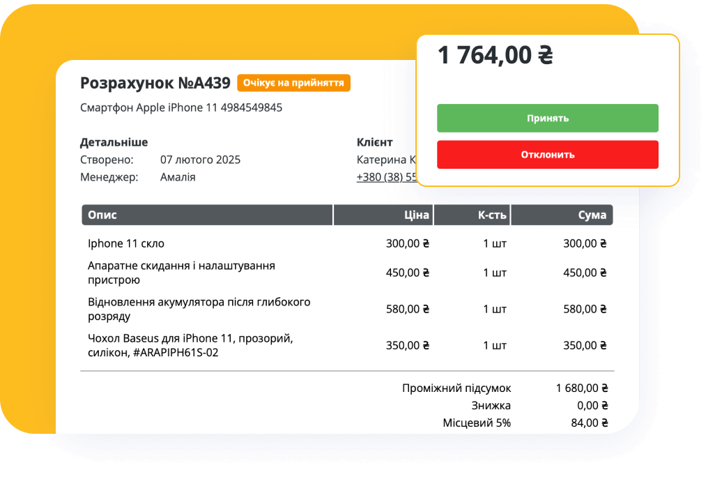 Контроль роботи на всіх етапах