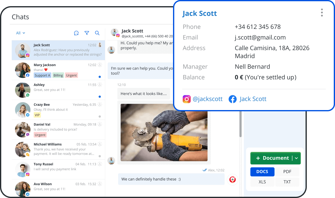 Unified Communication Across All Shops