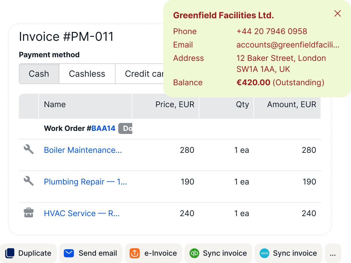Property Maintenance and Estimate Software That Carries Every Detail Through to Invoicing