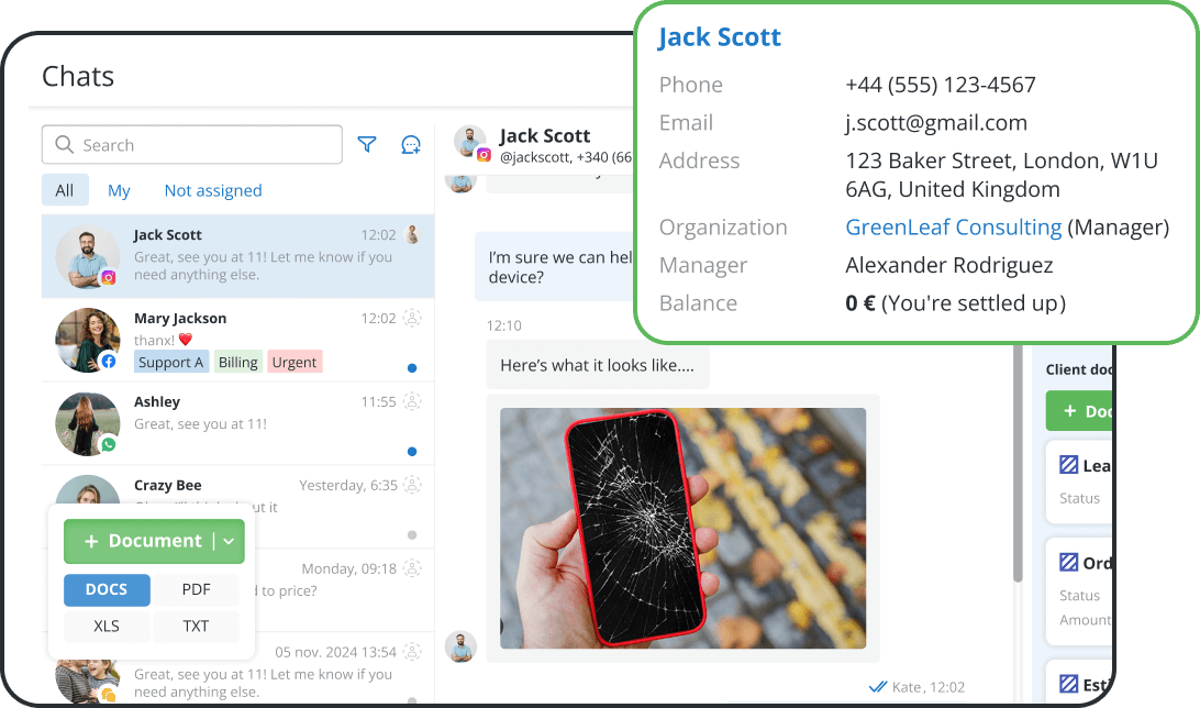Streamline Customer Communication