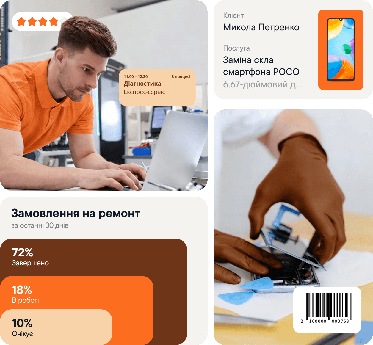 CRM для сервісного центру