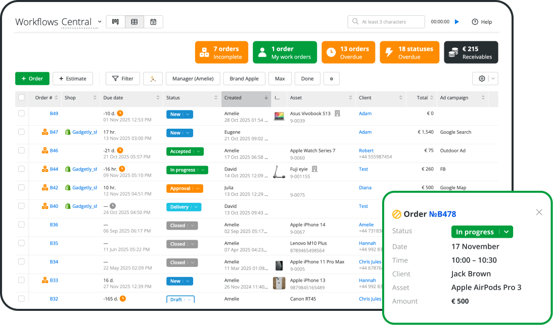 Sincronice los pedidos de Shopify con RO App en tiempo real