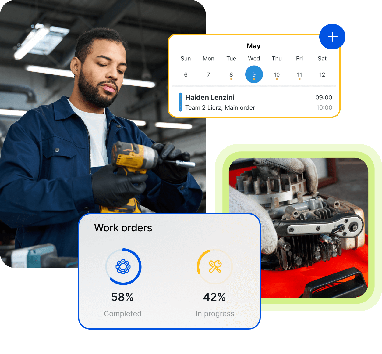 Small Engine Repair Software with Invoicing & AI | RO App
