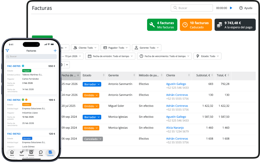 Resumen: Por qu&eacute; las empresas de servicios eligen RO App para la facturaci&oacute;n