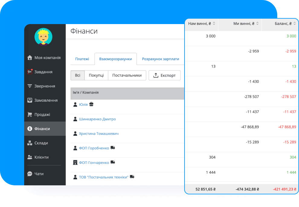 Тримайте фінанси під контролем