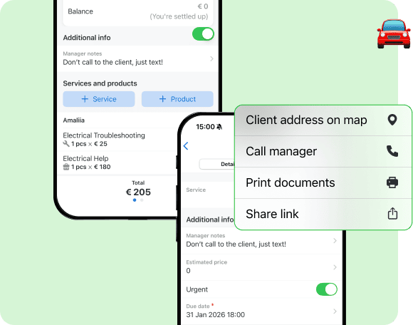 Acesso M&oacute;vel &agrave; Sua Base de Clientes na Aplica&ccedil;&atilde;o para Ordens de Servi&ccedil;o
