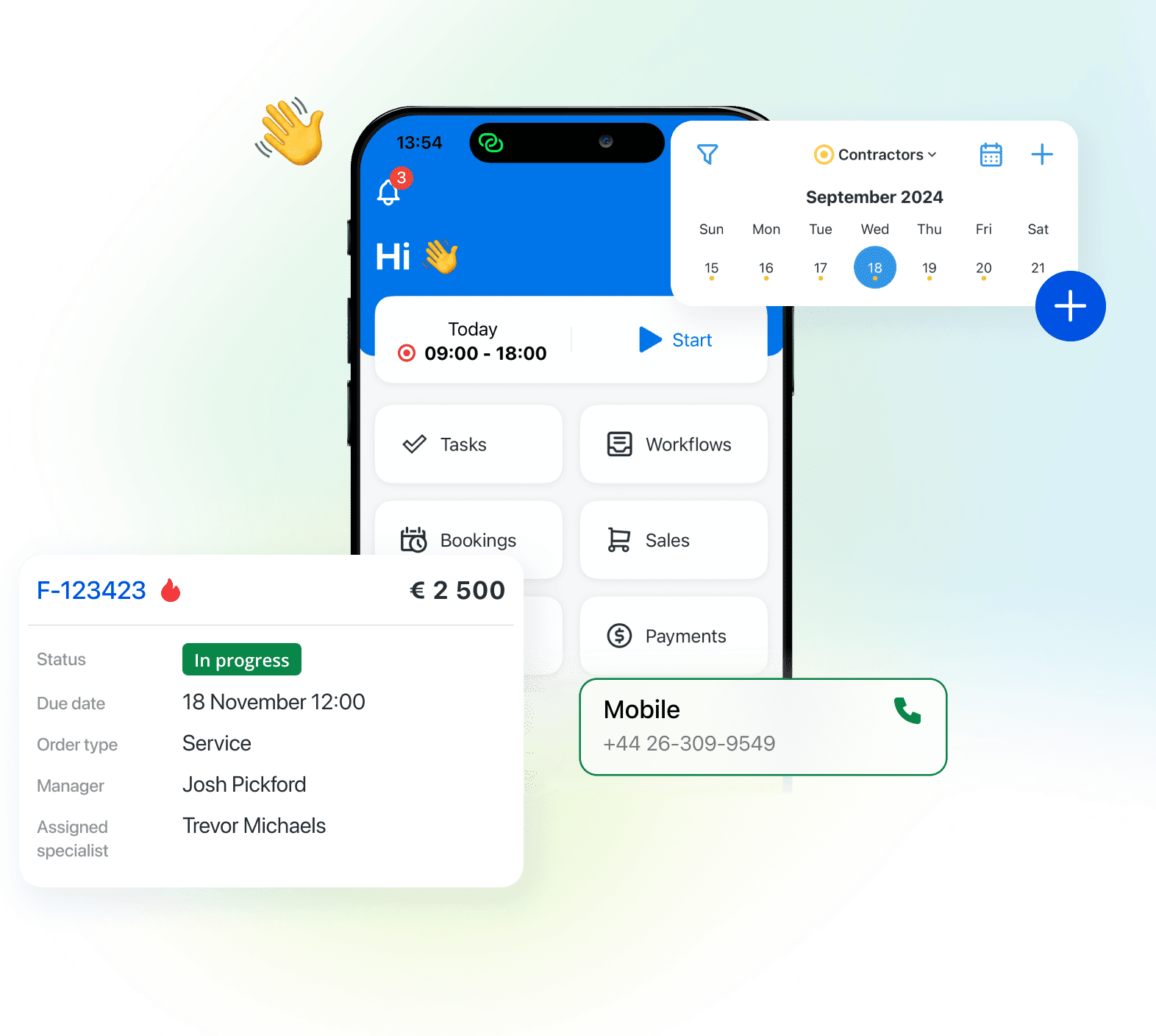 Aplica&ccedil;&atilde;o de Ordens de Servi&ccedil;o