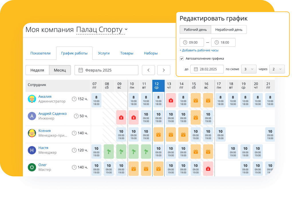 Создайте наглядный план работы команды