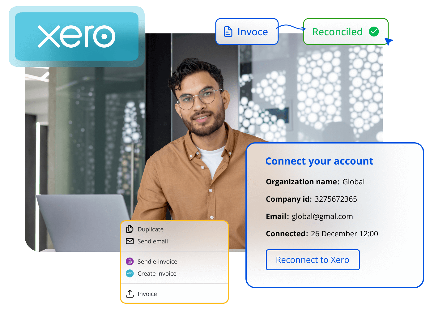 Software de integra&ccedil;&atilde;o Xero