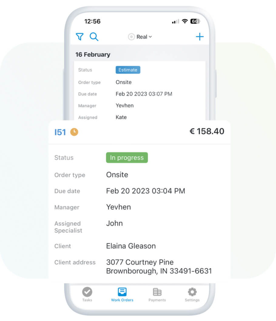 Contractor App For Work Orders