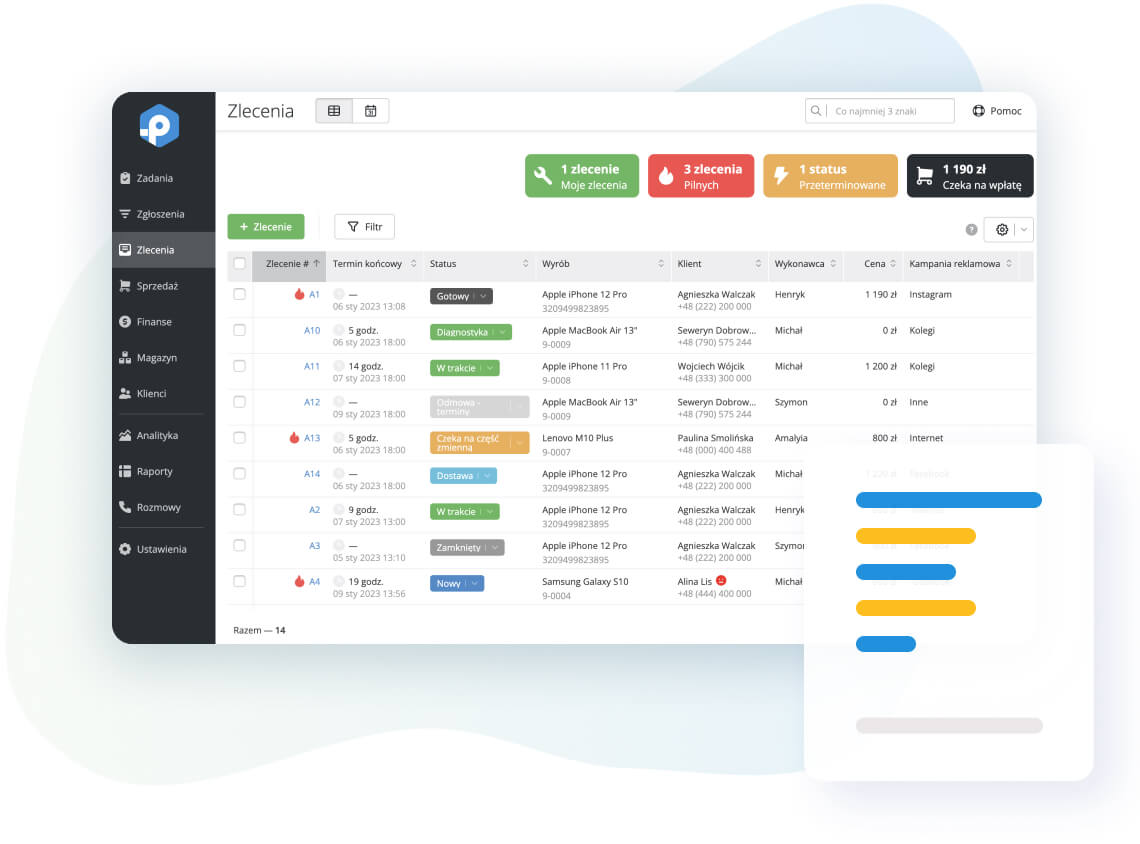 Process Work Orders and Sales Faster